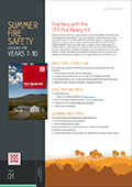Small Thumbnail of Summer Fire Safety lesson plan for years 7-10
